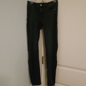 Womens Express supersoft jean leggings high rise